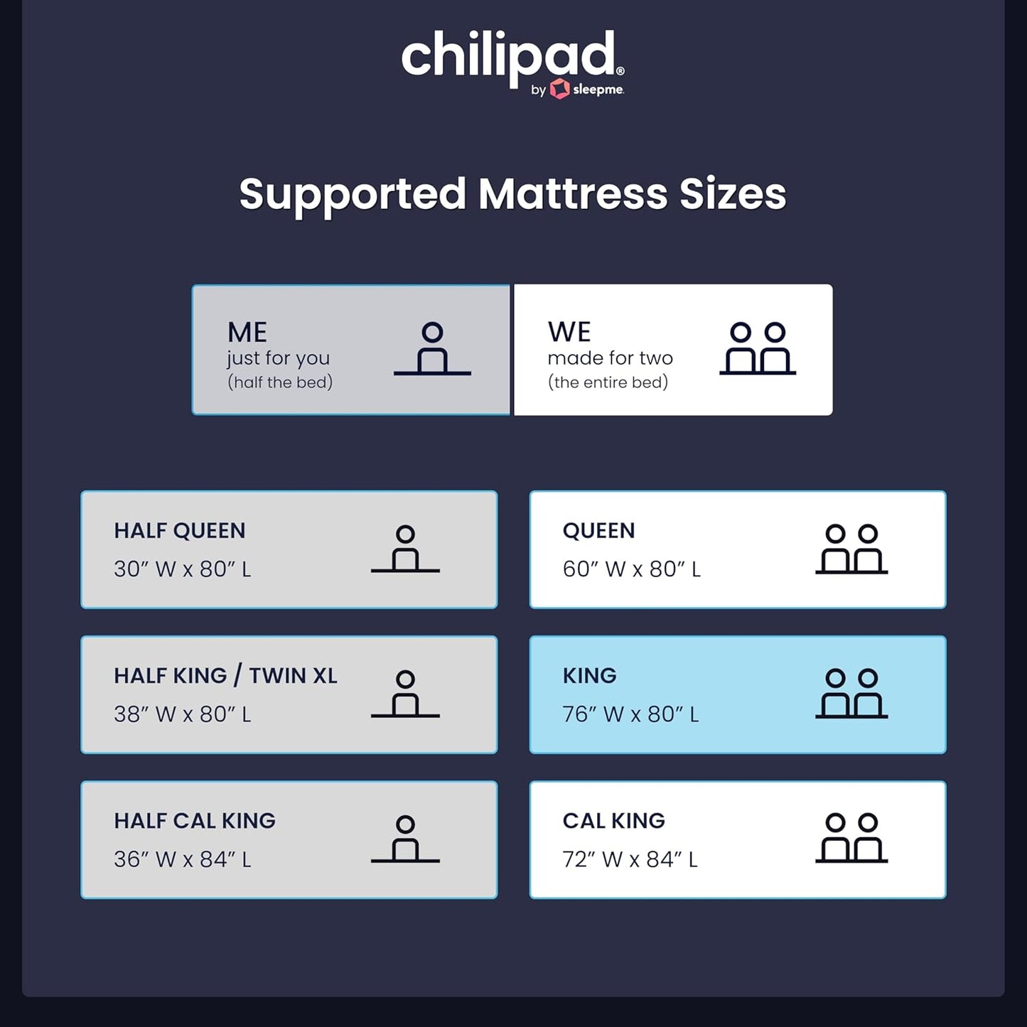 Chilipad Dual-Zone Sleep System™