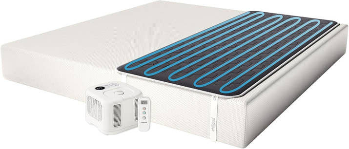 Cube Bed Cooling System - Cooling & Heating Mattress Topper, Dual Zone Individual Bed Temperature, Cool Sleep Enhancement, Temp Range of 60-115°F, WE Queen Bedsize (60