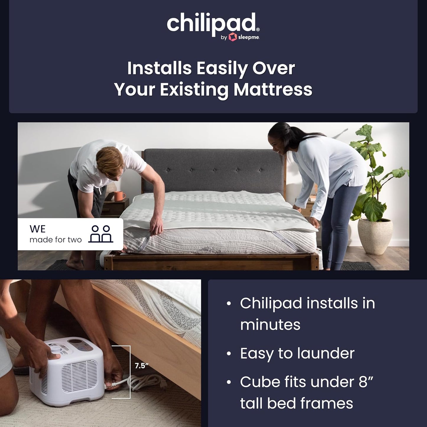 Chilipad Dual-Zone Sleep System™